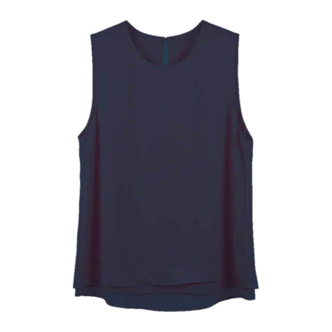 Blusa Malu — Marinho