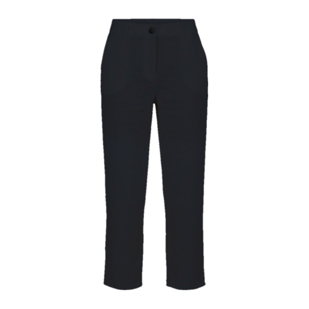 Calça alfaiataria 100% linho — Preta