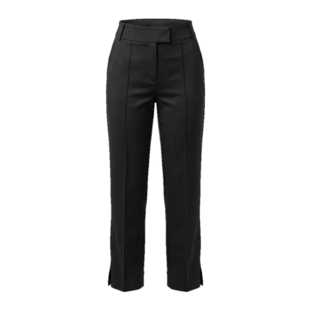 Calça de alfaiataria com elastano — Preta