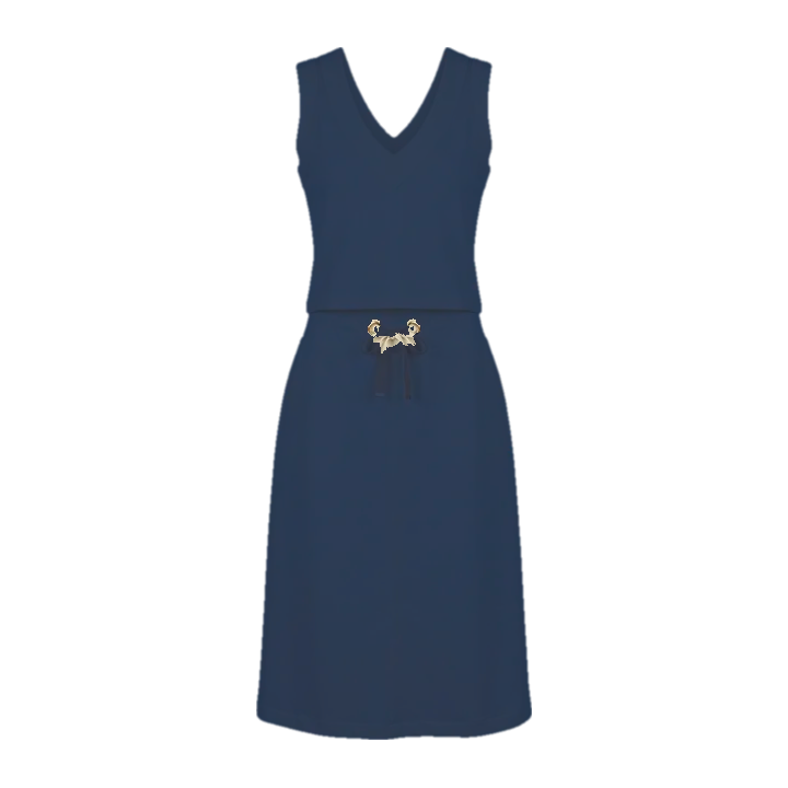 Conjunto de moletinho — Azul jeans