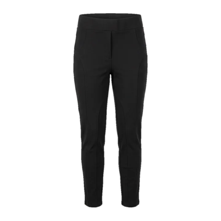 Calça montaria de malha flat — Preta