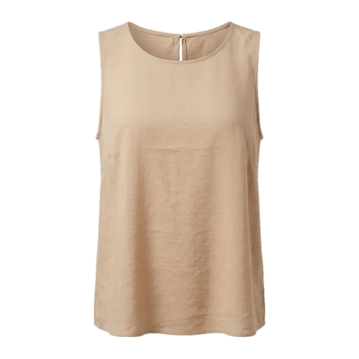 Blusa de viscose — Areia